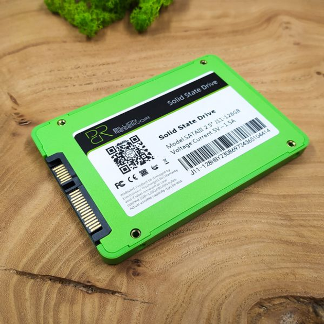 Внутренний SSD диск 2.5 Billion Reservoir 128GB 550Mb/s J11 Green - изображение 3