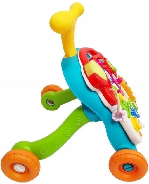 Ходунки каталка Limo Toy 2 в 1 Весёлый бизиборд игровой столик (M 5473 AB) - изображение 2