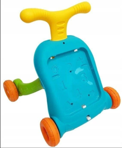 Ходунки каталка Limo Toy 2 в 1 Весёлый бизиборд игровой столик (M 5473 AB) - изображение 3