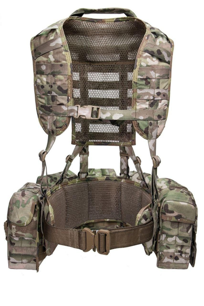 Ремінно-плечова система Warrior Patrol Belt Kit size L multicam - зображення 1