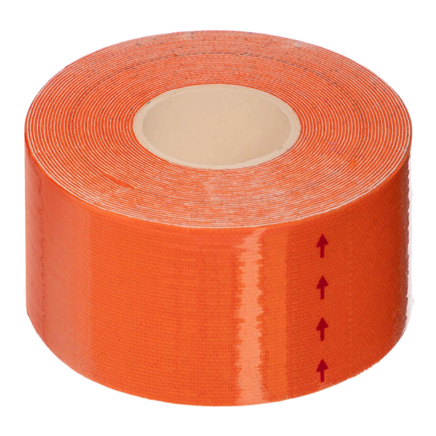 Кінезіо тейп (Kinesio tape) SP-Sport BC-4863-3,8 розмір 3,8смх5м оранжевий - зображення 1
