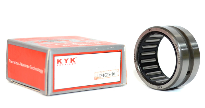 Подшипник игольчатый KYK NK25/16 (NK 25/16)(NK 25 16)(NK 2516) (25x33x16) - изображение 2