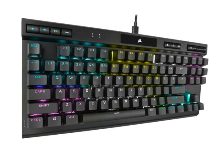 【新品】Corsair K70 pro TKL ラピッドトリガー付き K70 PRO TKL 高性能ホール効果プログラム可能