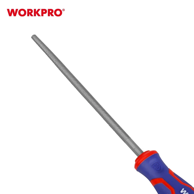 Напилок WORKPRO 200 мм коло PRO WP251005 - Фото 3 Напилок WORKPRO 200 мм коло PRO WP251005 - зображення 3