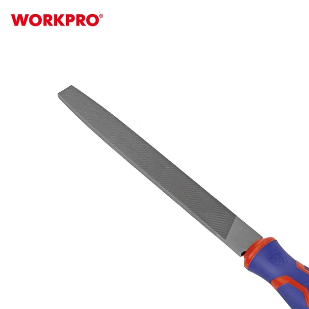 Напилок WORKPRO 200 мм плоский PRO WP251001 - Фото 3 Напилок WORKPRO 200 мм плоский PRO WP251001 - зображення 3