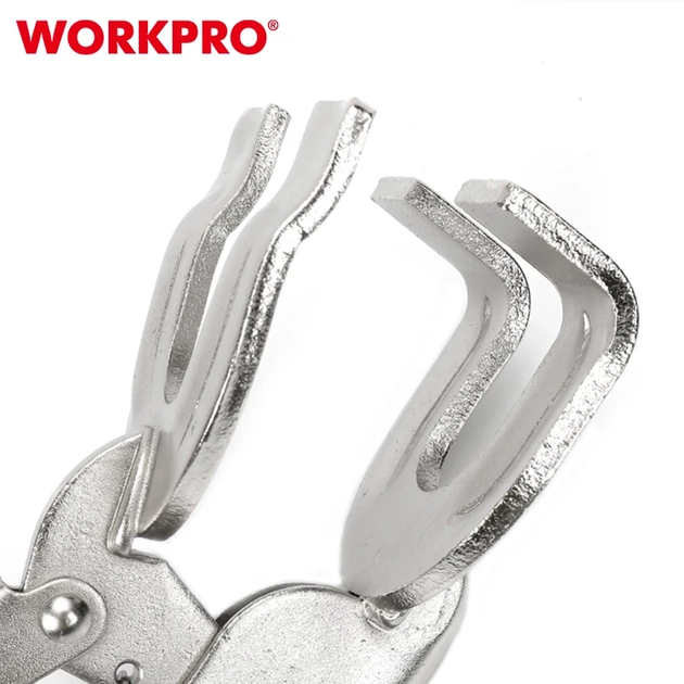 Клещи зажимные сварочные WORKPRO 250 мм CR-V PRO WP231061 - изображение 5