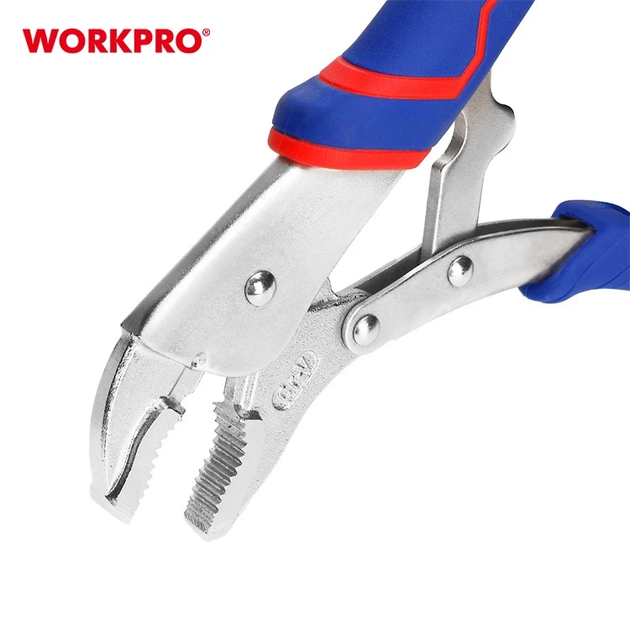 Клещи зажимные полукруглые WORKPRO 250 мм CR-V PRO PLUS WP231074 - Фото 4 Клещи зажимные полукруглые WORKPRO 250 мм CR-V PRO PLUS WP231074 - изображение 4