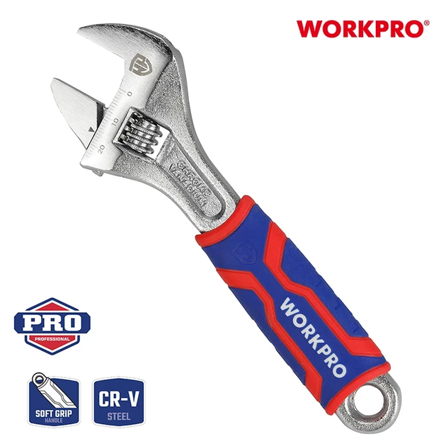 Набір ключів розвідних WORKPRO (3 шт.) CR-V PRO WP202515 - зображення 7
