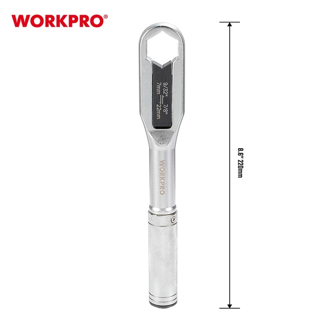 Универсальный разводной ключ WORKPRO 7-22 мм PRO WP272015 - Фото 3 Универсальный разводной ключ WORKPRO 7-22 мм PRO WP272015 - изображение 3