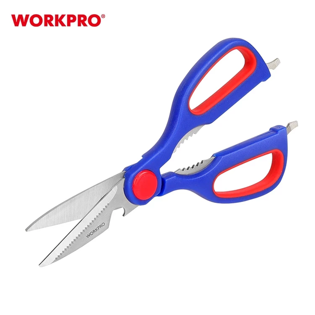 Ножницы многофункциональные WORKPRO 200 мм PRO WP214005 - Фото 2 Ножницы многофункциональные WORKPRO 200 мм PRO WP214005 - изображение 2