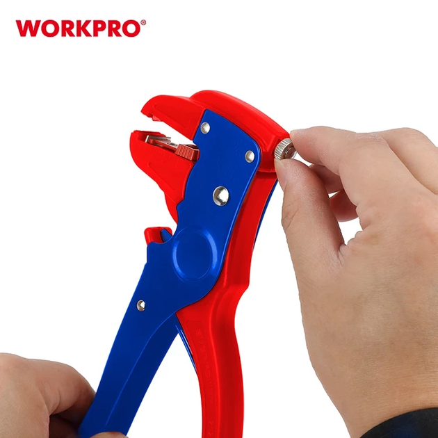 Съемник изоляции автоматический 2 в 1 WORKPRO, 0,2-6 мм PRO WP291008 - изображение 3