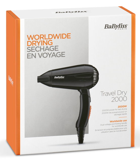 Фен BaByliss Travel Dry 5344E (3030050153354) - зображення 8
