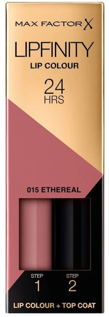 Губна помада Max Factor Lipfinity Long-Lasting Two Step Lipstick 015 Etheral 4.2 г (0086100014345) - зображення 1