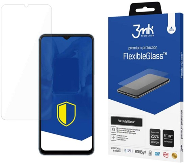 Szkło hybrydowe 3MK Flexible Glass do Oppo A17 (5903108493741) - obraz 1