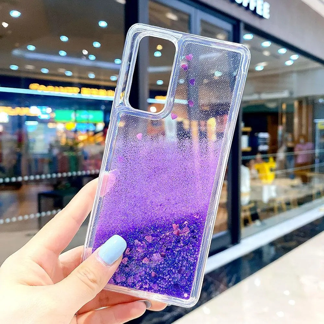Чехол Glitter для Vivo Y31 / Vivo Y53s бампер жидкий блеск аквариум ...