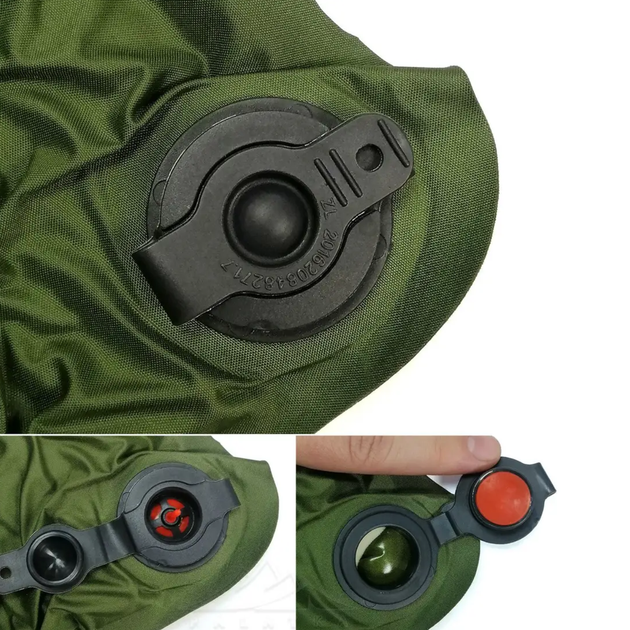 Коврик самонадувающийся Pinguin Nomad NX, 194x64x3.8см, Khaki (PNG 715347) - изображение 9