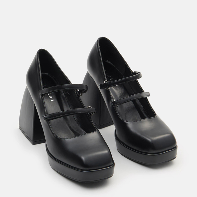Жіночі туфліі Sinsay 4566K-99X 39 25 см Чорні (5904684914620) - зображення 2