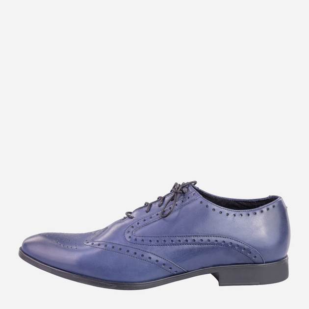 Buty brogsy męskie Nico Rarini 88203-31201 41 Niebieskie (88203031201041) - obraz 3