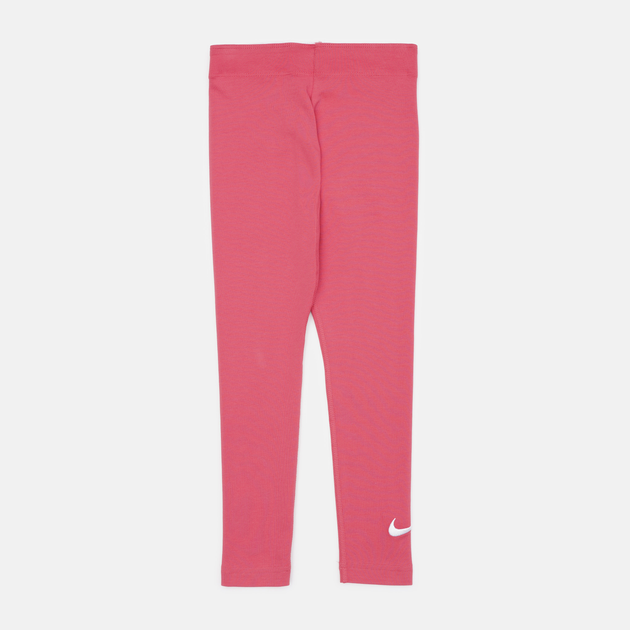 Дитячі спортивні лосини для дівчинки Nike G Nsw Favorites Swsh Lggng Lbr  DD6482-622 S Світло-рожеві (195242222898) – в інтернет-магазині ROZETKA