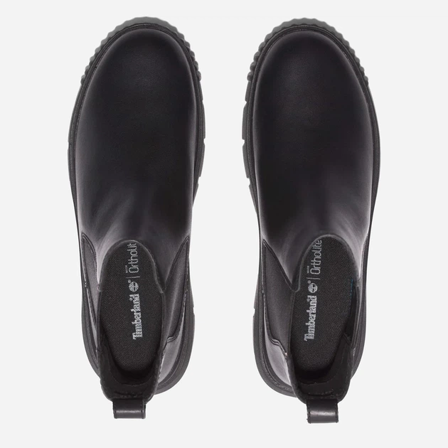 Женские демисезонные челси кожаные высокие Timberland TB0A5ZCG001 41 (9.5US) 26.5 см Черные (196249893340) - изображение 4