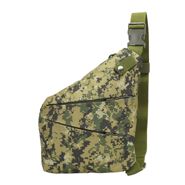 Рюкзак тактичний на одне плече AOKALI Outdoor A38 5L Camouflage Green - зображення 1