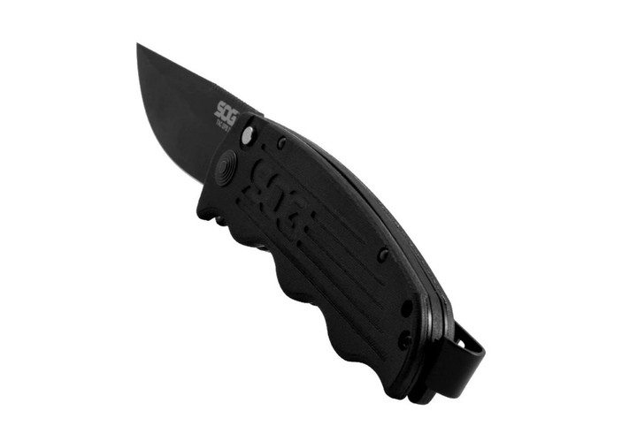 Ніж розкладний SOG Tac Ops, Black Micarta (SOG TO1011-BX) - зображення 5