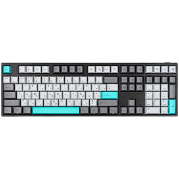 Клавиатура Varmilo VEA108 Moonlight Cherry Mx Silent Red Multicolor ...