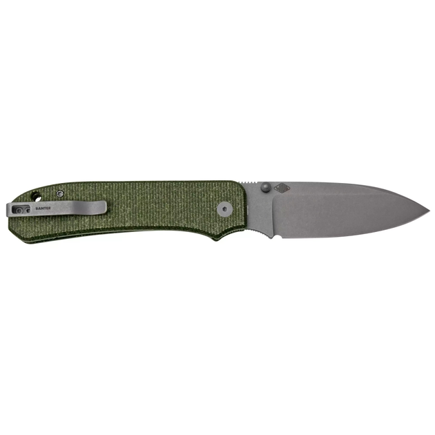 Нож Weknife Big Banter Dark Green Micarta (WE21045-2) - изображение 2
