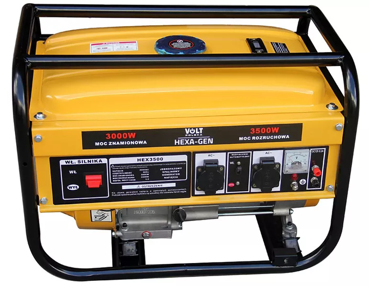 Бензиновый генератор Volt Polska HEXА-GEN 3500W 230V - изображение 6