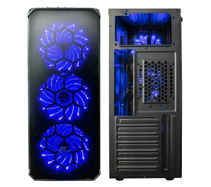 Корпус Frime Fusion Blue LED USB 3.0 без БП (Fusion-U3-315BLF-WP) - изображение 3