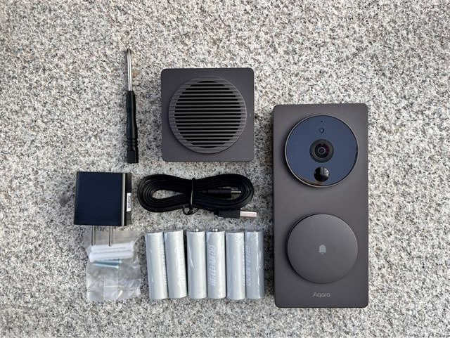 Розумний відеодзвінок Aqara Smart Video Doorbell G4 ZNKSML01LM (Колір: Темно-сірий / Gray) (Apple HomeKit) - Фото 2 Розумний відеодзвінок Aqara Smart Video Doorbell G4 ZNKSML01LM (Колір: Темно-сірий / Gray) (Apple HomeKit) - зображення 2