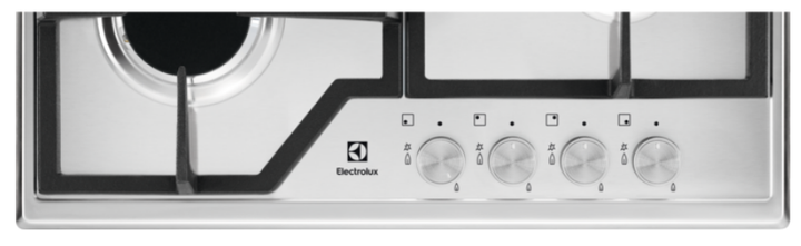 Варильна поверхня газова Electrolux KGS6426SX - изображение 2