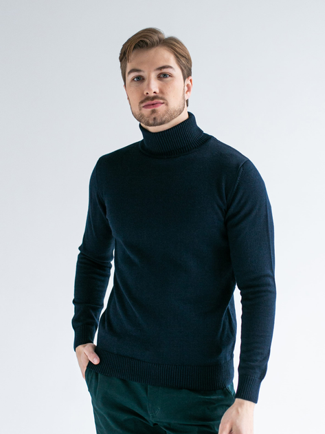 Гольф-водолазка мужская Garrt Polo Neck Navy XL Темно-синяя (81KW0023NV ...