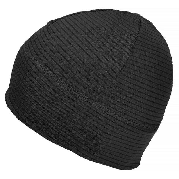 Шапка тактична Mil-Tec Швидкосохнуча Еластична One size Чорна QUICK DRY CAP SCHWARZ (12144002) - зображення 2