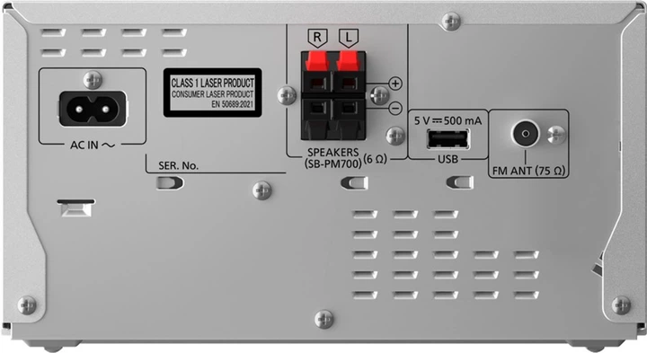 Panasonic SC-PM700 Silver (SC-PM700EE-S) – фото, отзывы