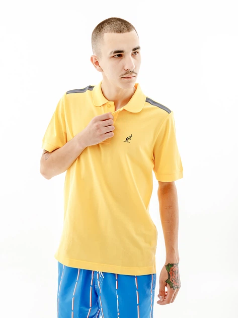 Мужская Футболка AUSTRALIAN TAPE STRIPE POLO CLUB PIQUE' Желтый L (7dLSUPO0060-329 L) - Фото 1 Мужская Футболка AUSTRALIAN TAPE STRIPE POLO CLUB PIQUE' Желтый L (7dLSUPO0060-329 L) - изображение 1
