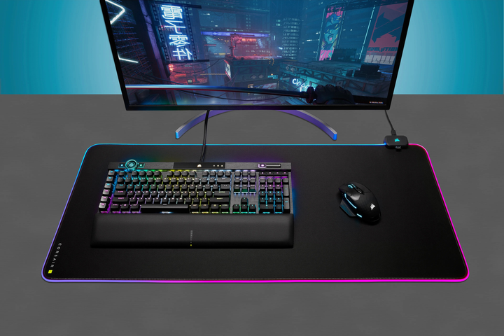 Podkładka Corsair MM700 USB Type-C XL Extended Control RGB (CH-9417070-WW) - obraz 8