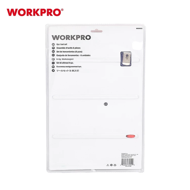 Набор инструментов универсальный WORKPRO (6 пред.) W009033 - изображение 3