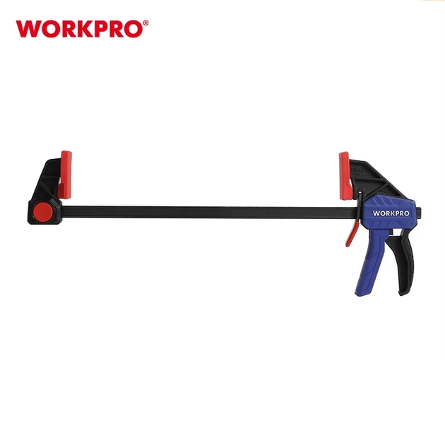 Струбцина быстрозажимная WORKPRO 300 мм PRO WP232036 - Фото 6 Струбцина быстрозажимная WORKPRO 300 мм PRO WP232036 - изображение 6