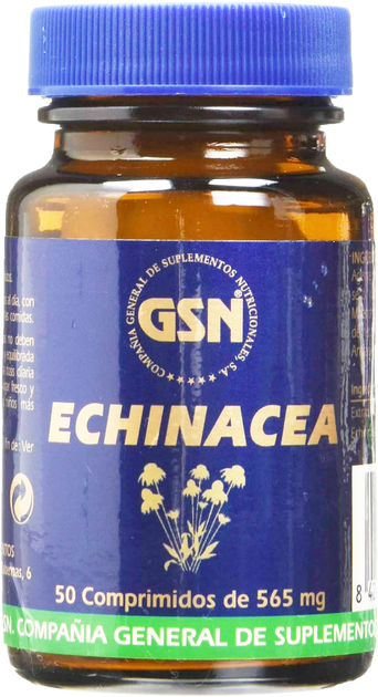 Натуральна харчова добавка GSN Equinacea 50 капсул (8426609010103) - зображення 1