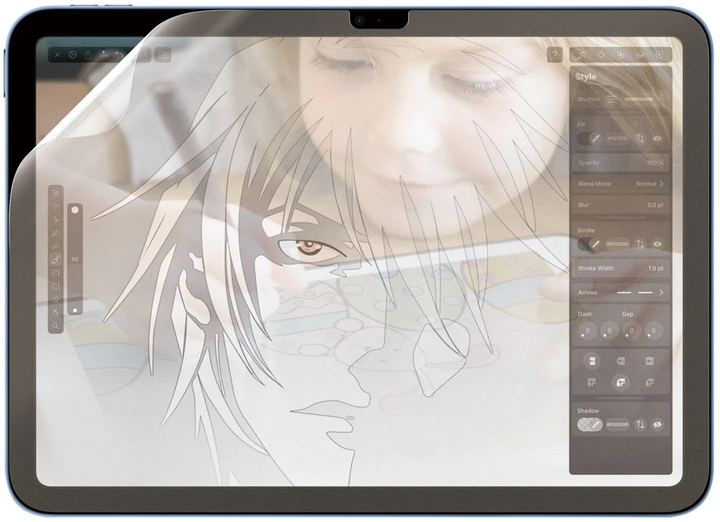 Folia ochronna Panzer Glass GraphicPaper Anti Glare do Apple iPad 10.9“ (2022) (5711724028007) - obraz 1