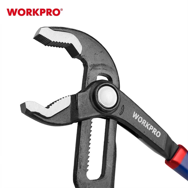 Клещи быстропереставные WORKPRO 250 мм CR-V PRO PLUS WP231087 - изображение 5