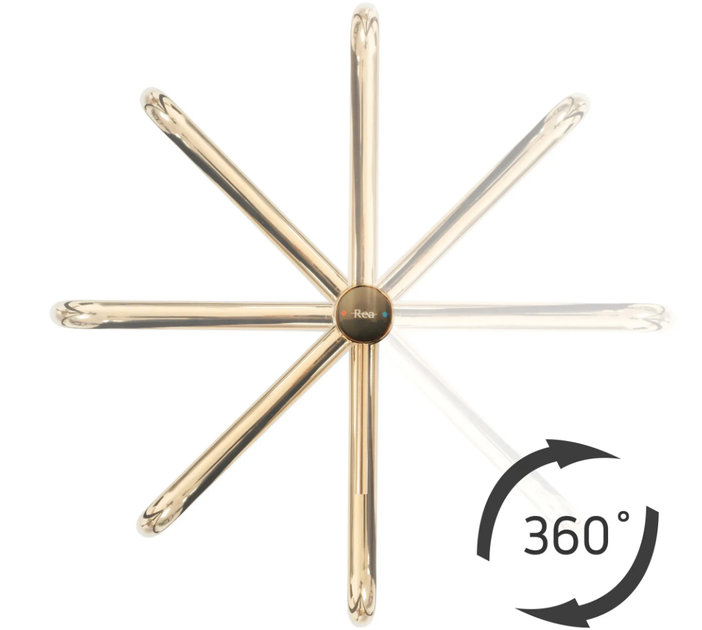 Смеситель для умывальника Rea Lugano Slim brushed gold высокий REA-B4420 - изображение 4