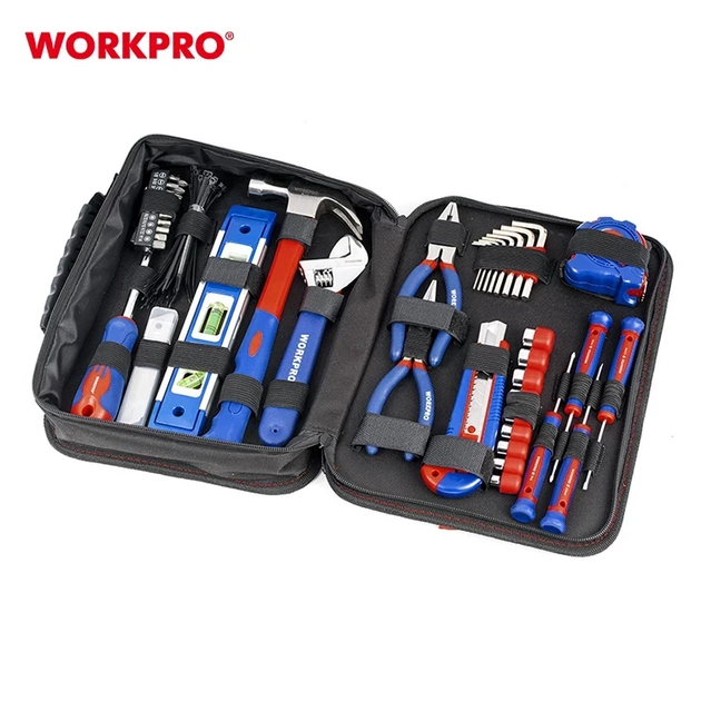 Набор инструментов универсальный WORKPRO (100 пред.) W009057 - изображение 4
