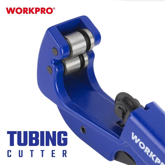 Труборез роликовый WORKPRO, регулируемый 3-32mm (1/8 to 1-1/4") PRO WP301005 - Фото 3 Труборез роликовый WORKPRO, регулируемый 3-32mm (1/8 to 1-1/4") PRO WP301005 - изображение 3