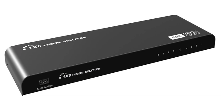 Сплиттер 1 в 8 HDMI, 4K Lenkeng LKV318HDR-V2.0 - изображение 2