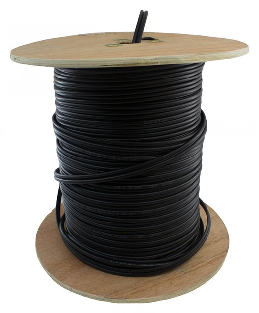Кабель коаксиальный Dialan RG59 0,8 Cu+2x0,50 Econom (c питанием ...