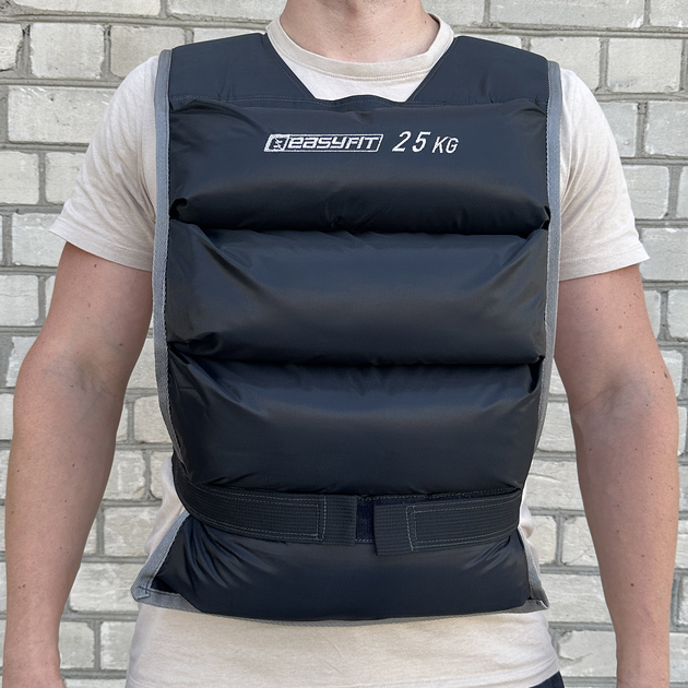 Жилет утяжелитель EasyFit i-Lite 25 кг (спортивный фиксированный ...