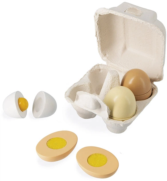 Zestaw do zabawy Janod Tacka z jajkami (J06593) - obraz 4