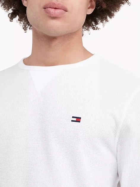 Лонгслив мужской Tommy Hilfiger 626396437 XL Белый (1159800350) - изображение 3